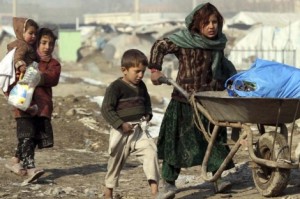 niños afganos